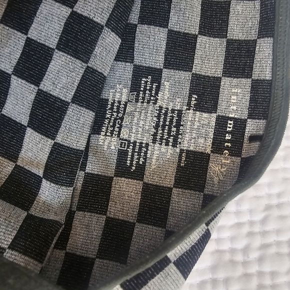 Free People Reverse Racerback Checker Bra Top - Picture 3 of 3